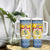 Sweden Christmas Tumbler With Handle Coat Of Arms - Scandinavian Pattern - Wonder Print Shop