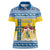 Sweden Christmas Women Polo Shirt Coat Of Arms - Scandinavian Pattern - Wonder Print Shop