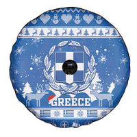 Greece Christmas Spare Tire Cover Coat Of Arms Kala Cristouyenna - Wonder Print Shop