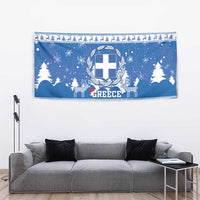 Greece Christmas Tapestry Coat Of Arms Kala Cristouyenna - Wonder Print Shop