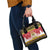 Belgium Christmas Shoulder Handbag Coat Of Arms Vrolijk Kerstfeest
