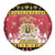 Belgium Christmas Spare Tire Cover Coat Of Arms Vrolijk Kerstfeest - Wonder Print Shop