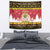 Belgium Christmas Tapestry Coat Of Arms Vrolijk Kerstfeest - Wonder Print Shop