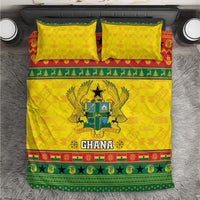 Ghana Christmas Bedding Set Coat Of Arms Afishapa - Wonder Print Shop