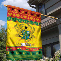 Ghana Christmas Garden Flag Coat Of Arms Afishapa - Wonder Print Shop