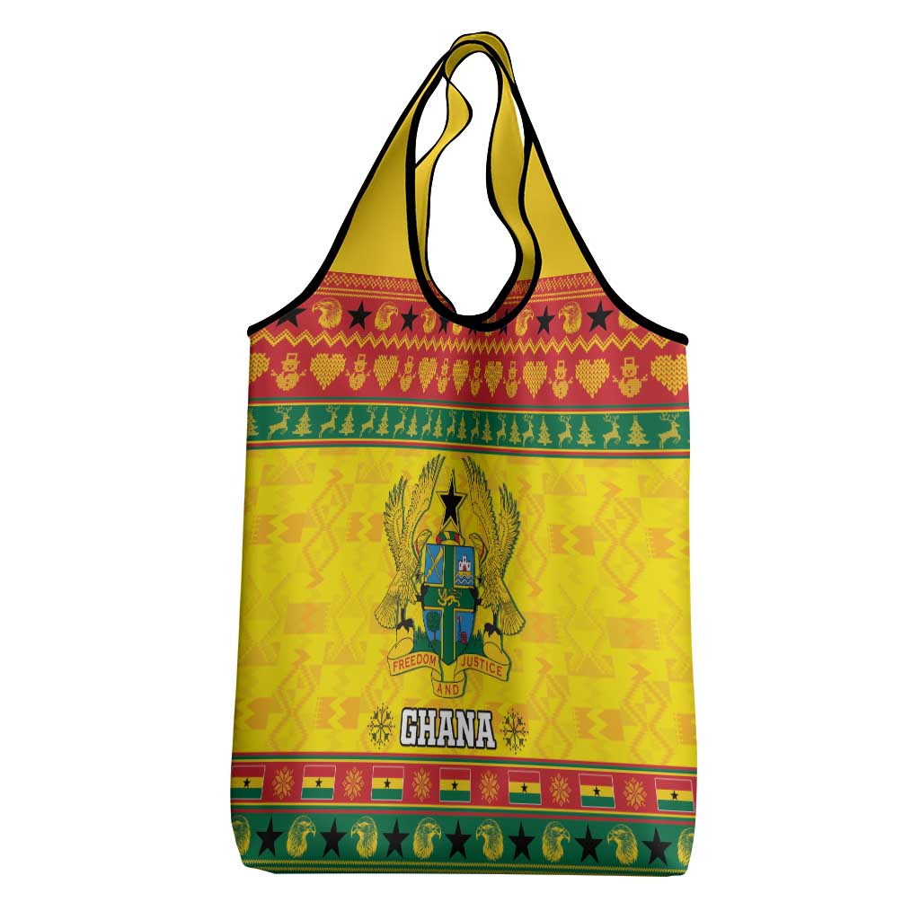 Ghana Christmas Grocery Bag Coat Of Arms Afishapa