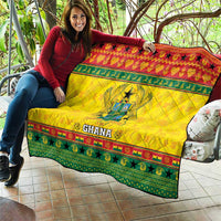 Ghana Christmas Quilt Coat Of Arms Afishapa - Wonder Print Shop