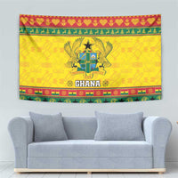 Ghana Christmas Tapestry Coat Of Arms Afishapa - Wonder Print Shop