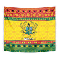 Ghana Christmas Tapestry Coat Of Arms Afishapa - Wonder Print Shop