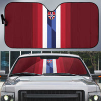Norway Football 2026 Auto Sun Shade Road To Champions - Wonder Print Shop