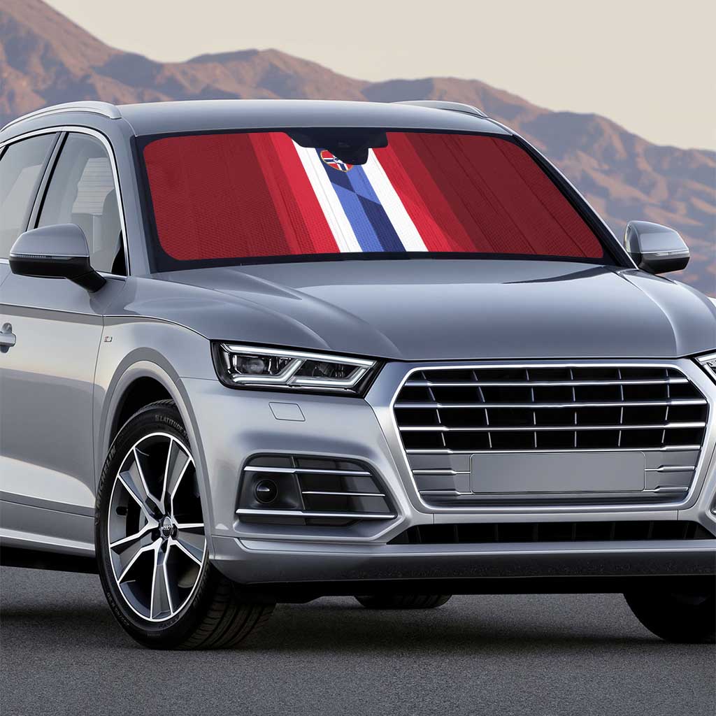 Norway Football 2026 Auto Sun Shade Road To Champions - Wonder Print Shop