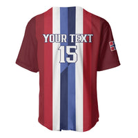 Custom Norway Football 2026 Baseball Jersey Road To Champions - Wonder Print Shop