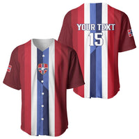Custom Norway Football 2026 Baseball Jersey Road To Champions - Wonder Print Shop