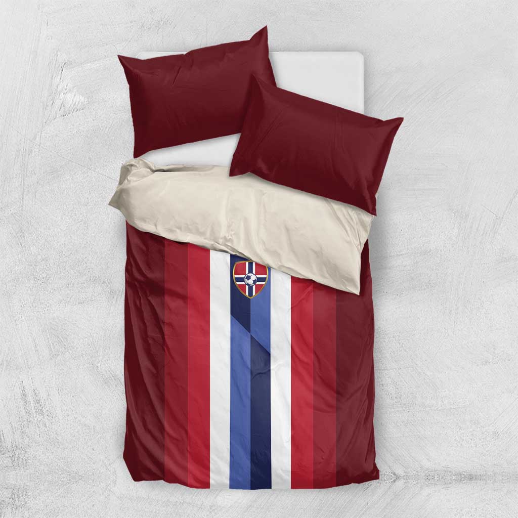 Norway Football 2026 Bedding Set Road To Champions - Wonder Print Shop