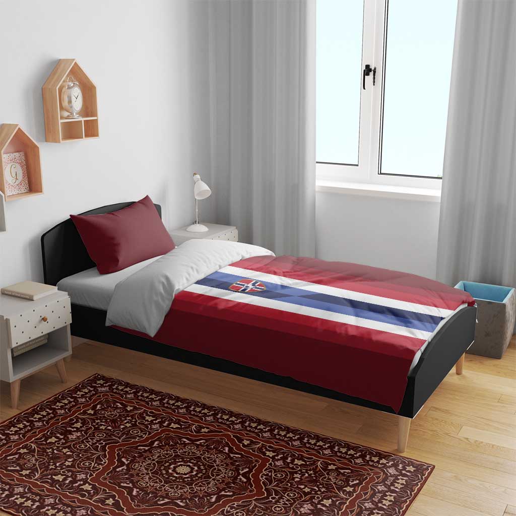 Norway Football 2026 Bedding Set Road To Champions - Wonder Print Shop