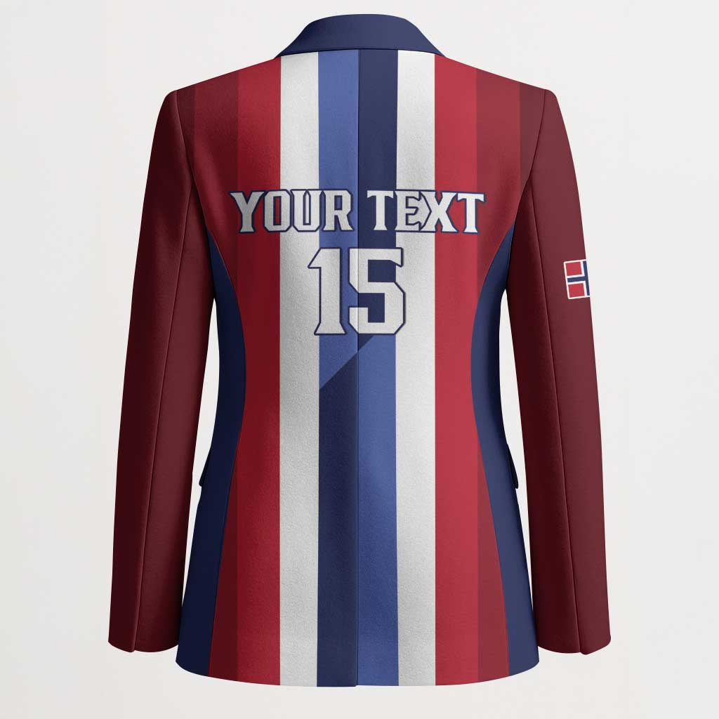 Custom Norway Football 2026 Blazer Road To Champions - Wonder Print Shop