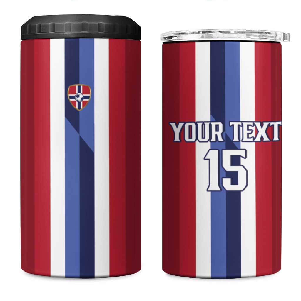 Custom Norway Football 2026 4 in 1 Can Cooler Tumbler Road To Champions - Wonder Print Shop
