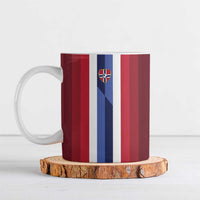 Custom Norway Football 2026 Ceramic Mug Road To Champions - Wonder Print Shop