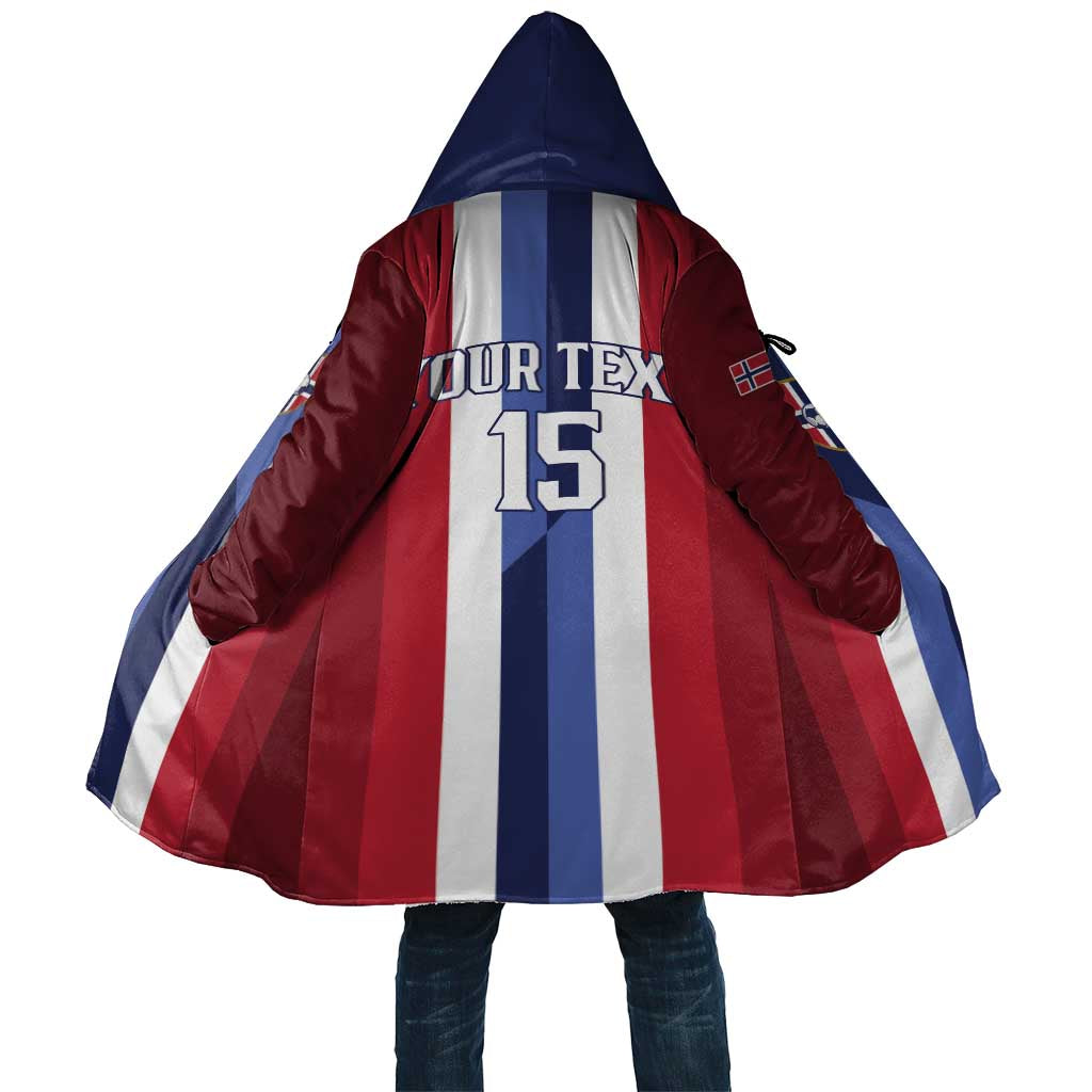 Custom Norway Football 2026 Cloak Road To Champions - Wonder Print Shop