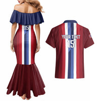 Custom Norway Football 2026 Couples Matching Mermaid Dress and Hawaiian Shirt Road To Champions - Wonder Print Shop