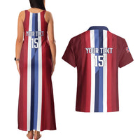 Custom Norway Football 2026 Couples Matching Tank Maxi Dress and Hawaiian Shirt Road To Champions - Wonder Print Shop