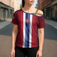 Custom Norway Football 2026 Cross Shoulder Shirt Road To Champions - Wonder Print Shop