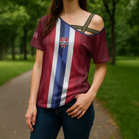 Custom Norway Football 2026 Cross Shoulder Shirt Road To Champions - Wonder Print Shop