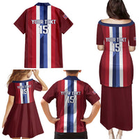 Custom Norway Football 2026 Family Matching Puletasi and Hawaiian Shirt Road To Champions - Wonder Print Shop