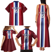 Custom Norway Football 2026 Family Matching Tank Maxi Dress and Hawaiian Shirt Road To Champions - Wonder Print Shop