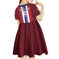 Custom Norway Football 2026 Kid Short Sleeve Dress Road To Champions - Wonder Print Shop