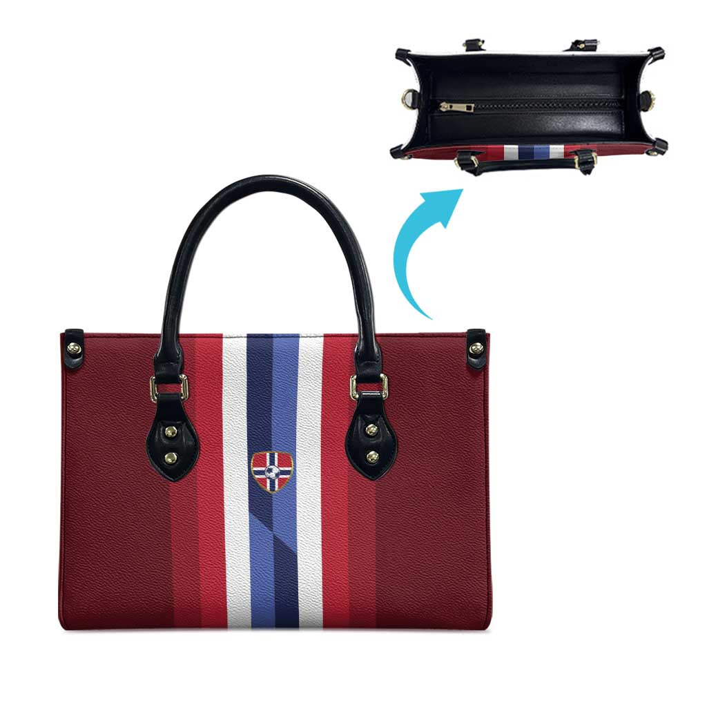 Norway Football 2026 Leather Bag Road To Champions - Wonder Print Shop