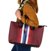 Norway Football 2026 Leather Tote Bag Road To Champions - Wonder Print Shop