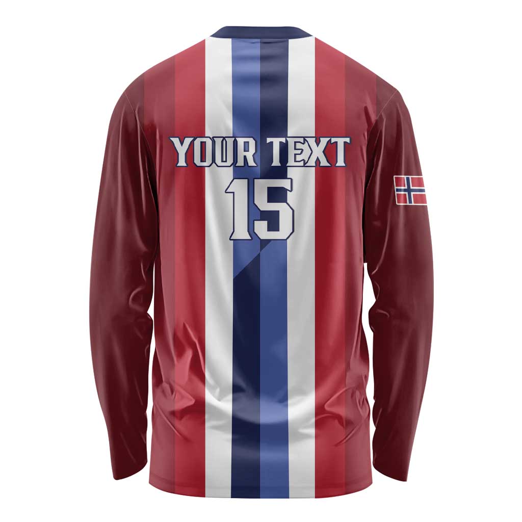 Custom Norway Football 2026 Long Sleeve Shirt Road To Champions - Wonder Print Shop