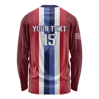 Custom Norway Football 2026 Long Sleeve Shirt Road To Champions - Wonder Print Shop