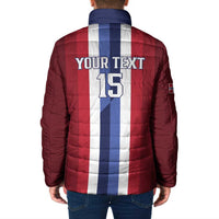 Custom Norway Football 2026 Padded Jacket Road To Champions - Wonder Print Shop