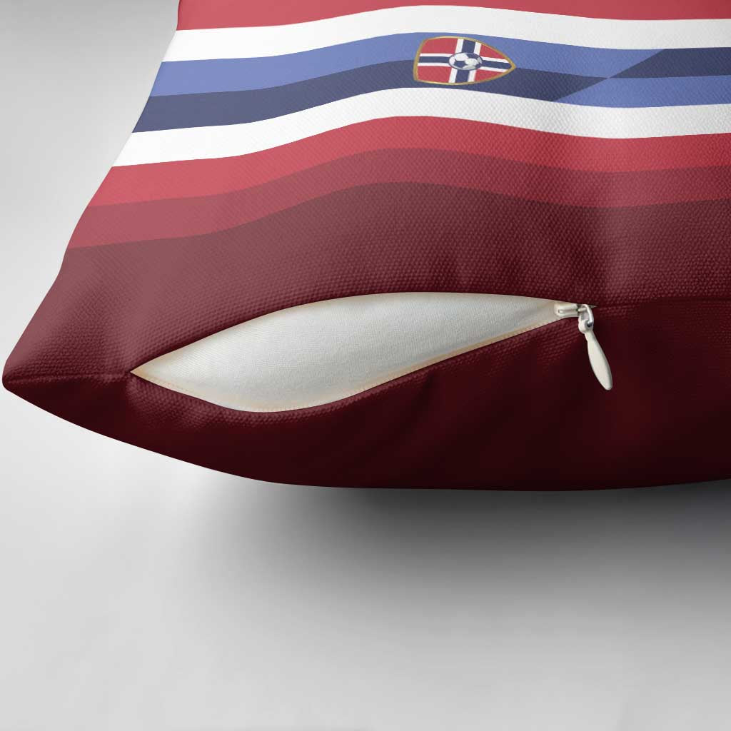 Norway Football 2026 Pillow Cover Road To Champions - Wonder Print Shop