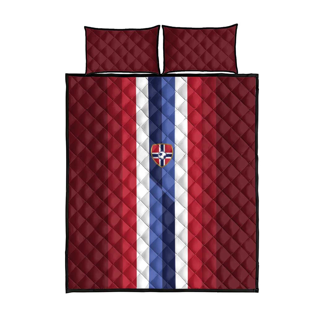 Norway Football 2026 Quilt Bed Set Road To Champions - Wonder Print Shop