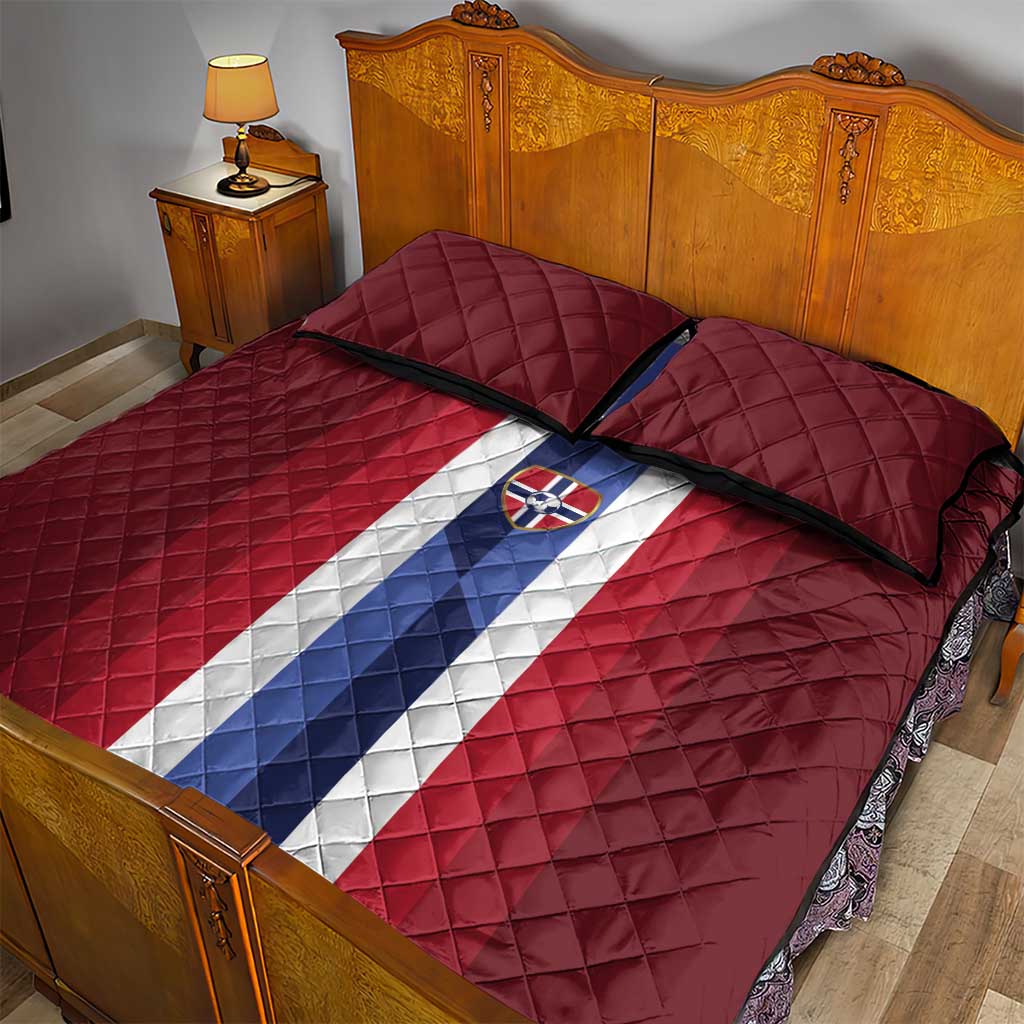 Norway Football 2026 Quilt Bed Set Road To Champions - Wonder Print Shop