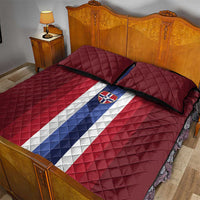Norway Football 2026 Quilt Bed Set Road To Champions - Wonder Print Shop