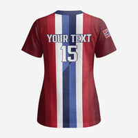 Custom Norway Football 2026 Scrub Top Road To Champions - Wonder Print Shop