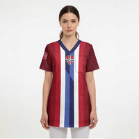 Custom Norway Football 2026 Scrub Top Road To Champions - Wonder Print Shop