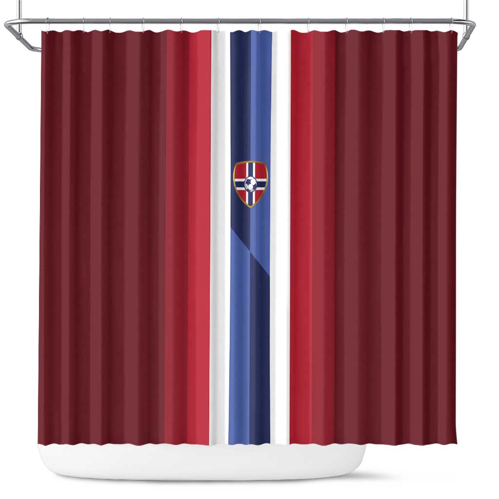 Norway Football 2026 Shower Curtain Road To Champions - Wonder Print Shop