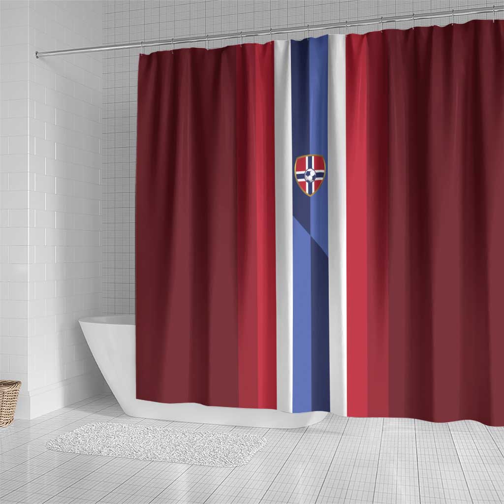 Norway Football 2026 Shower Curtain Road To Champions - Wonder Print Shop