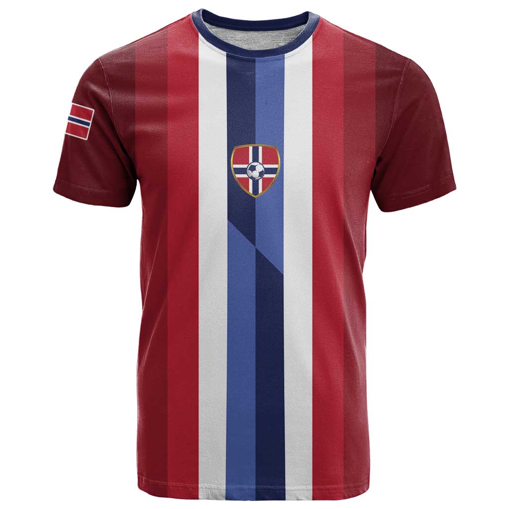 Custom Norway Football 2026 T Shirt Road To Champions - Wonder Print Shop