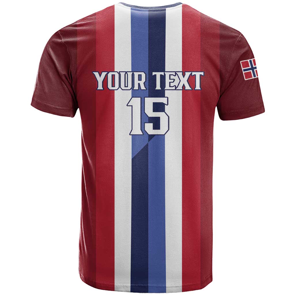 Custom Norway Football 2026 T Shirt Road To Champions - Wonder Print Shop