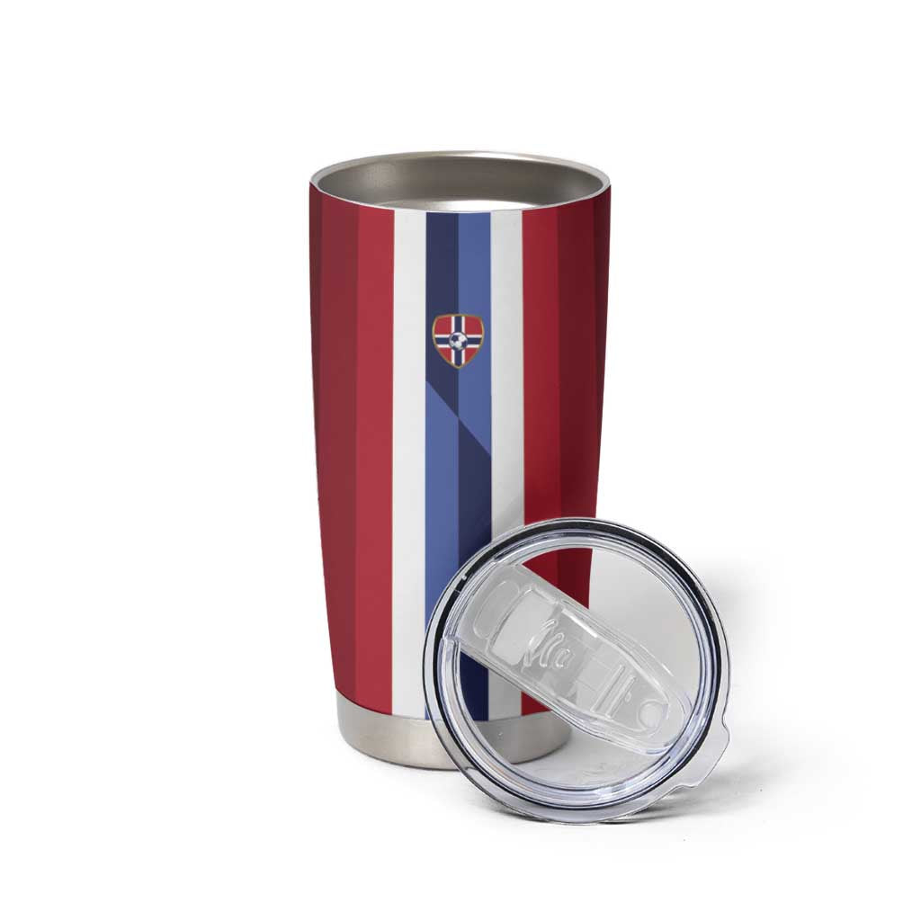 Custom Norway Football 2026 Tumbler Cup Road To Champions - Wonder Print Shop