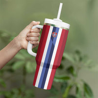 Custom Norway Football 2026 Tumbler With Handle Road To Champions - Wonder Print Shop