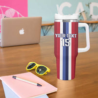 Custom Norway Football 2026 Tumbler With Handle Road To Champions - Wonder Print Shop
