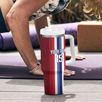 Custom Norway Football 2026 Tumbler With Handle Road To Champions - Wonder Print Shop