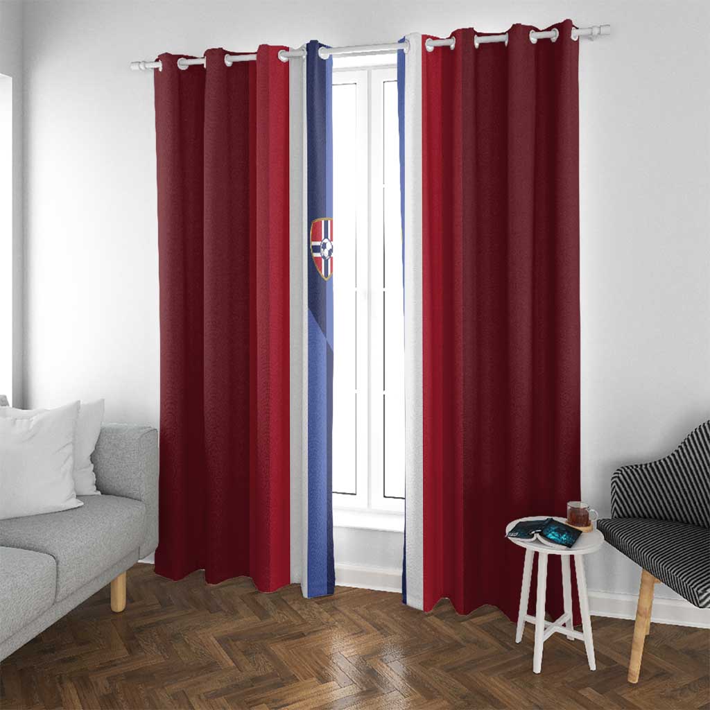 Norway Football 2026 Window Curtain Road To Champions - Wonder Print Shop